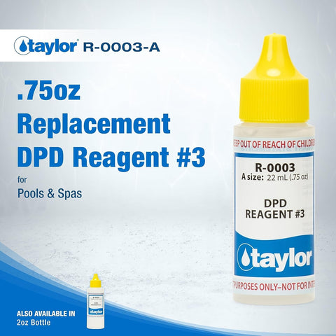Taylor Reagent #3 dropper tip for accurate dosing in testing.