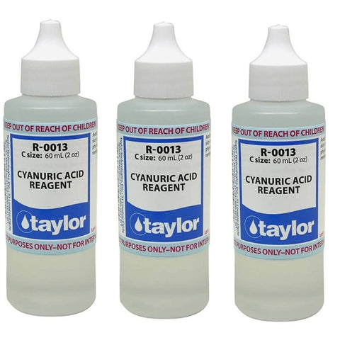 Taylor Technologies Cyanuric Acid Reagent 2oz pack for pool testing and precise readings