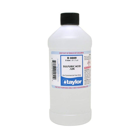 Taylor R-0009-E sulfuric acid 16 oz for precise analytical work in the lab
