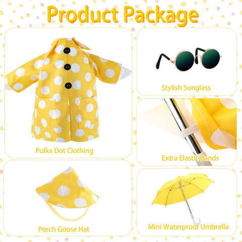 TAZKZZY goose hat yellow adds seasonal charm