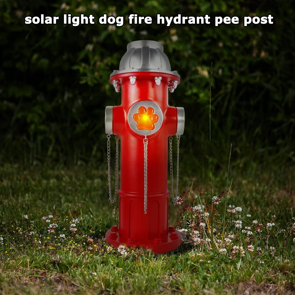 TB TIBAG solar glow paw prints illuminate pathways for safe nighttime use.