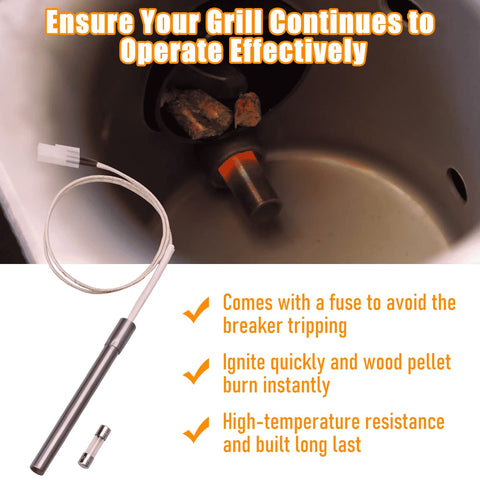 Tbgrepts fire pot screws set included for easy replacement and secure fit.