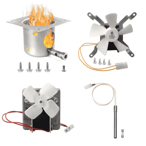 Tbgrepts upgrade kit auger motor 2.0 rpm delivering faster pellet feeding for Pit Boss and Traeger.