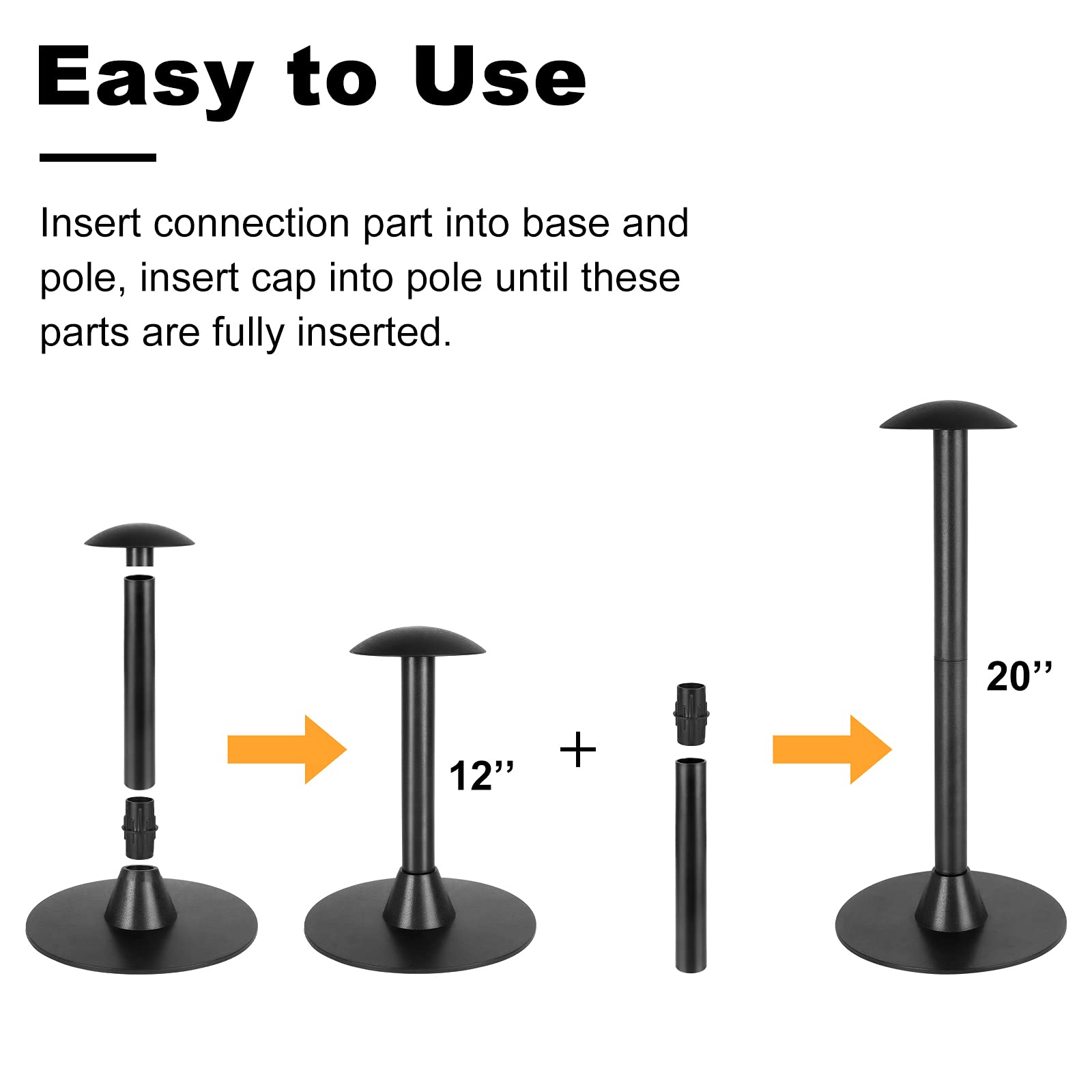 TBTeek cover-support pole diverts debris away from outdoor furniture covers