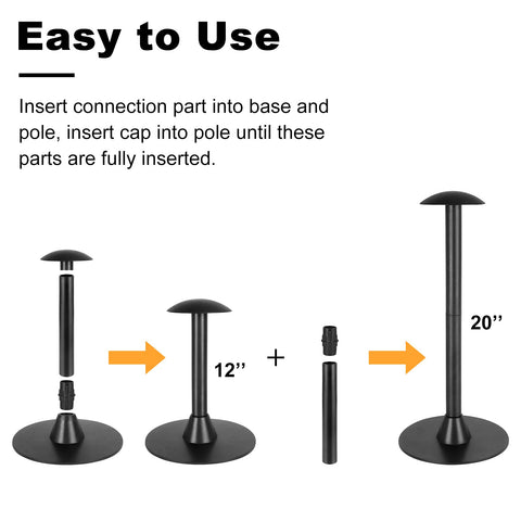 TBTeek cover-support pole diverts debris away from outdoor furniture covers
