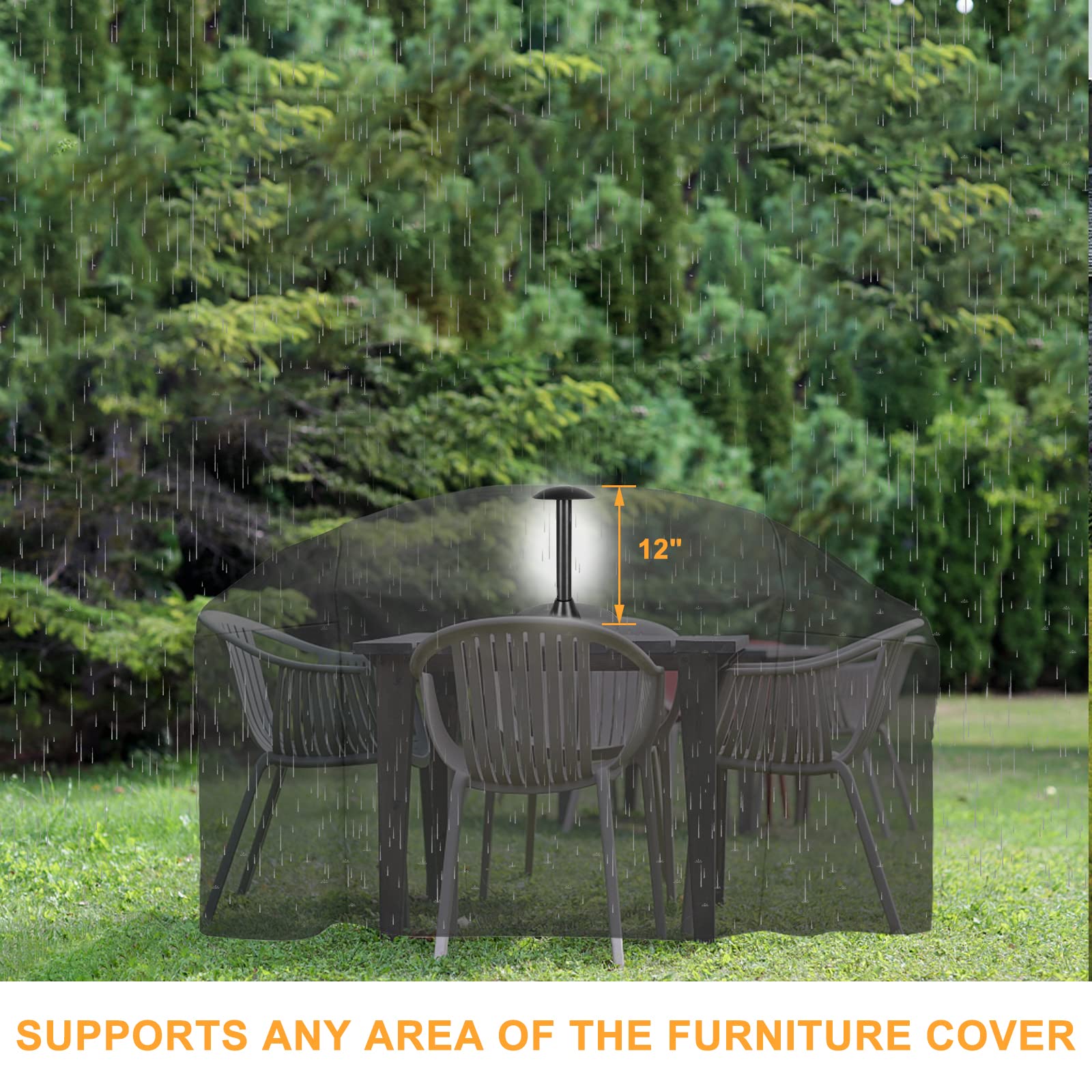 TBTeek keeps water out and debris away for a cleaner cover surface