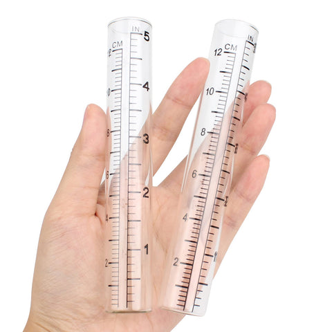 TBWHL 5-inch tube with dual-scale design helps track rainfall.