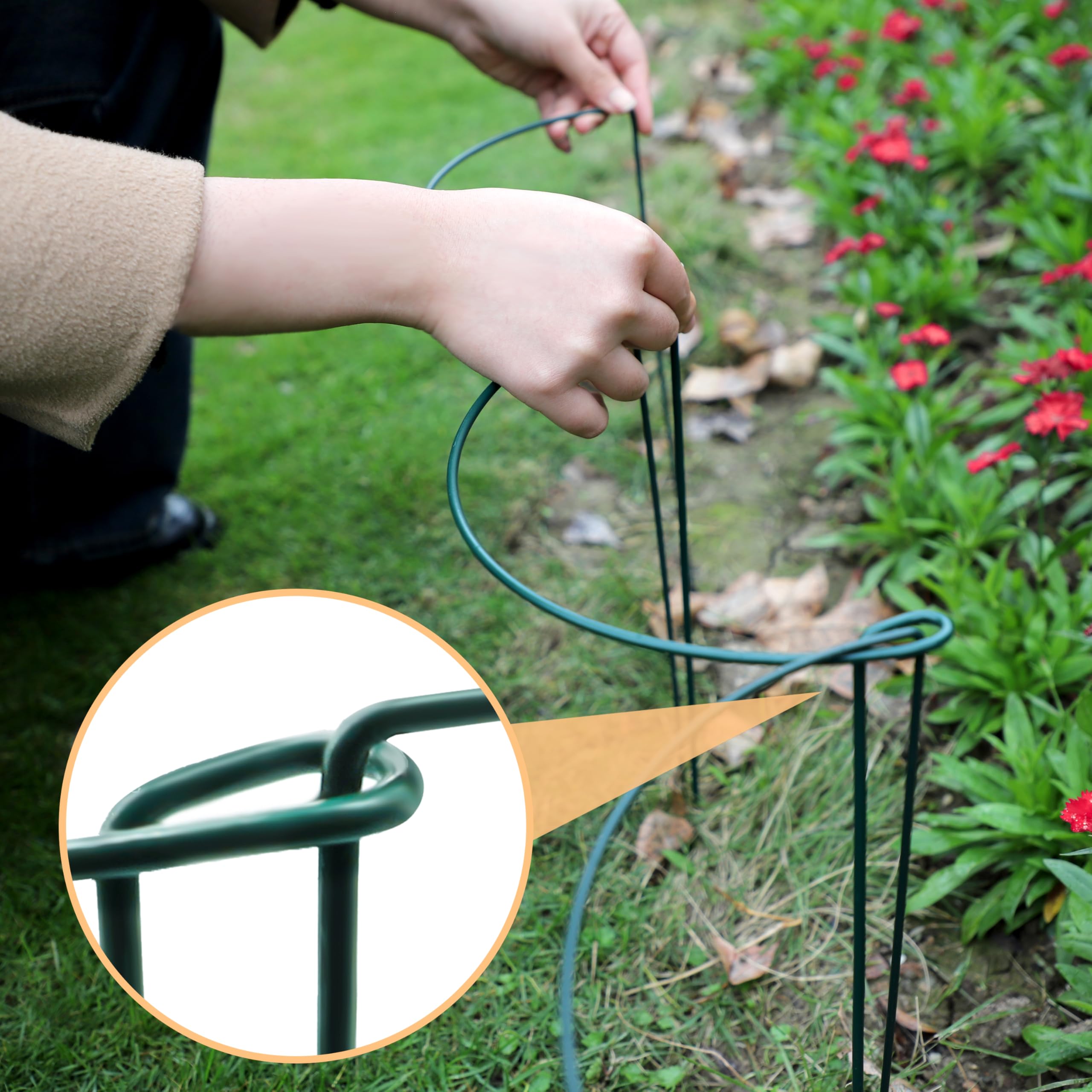 TCBWFY 10-pack stake set provides easy setup and value