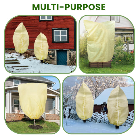 TCBWFY durable reusable frost blanket for long-season garden protection.