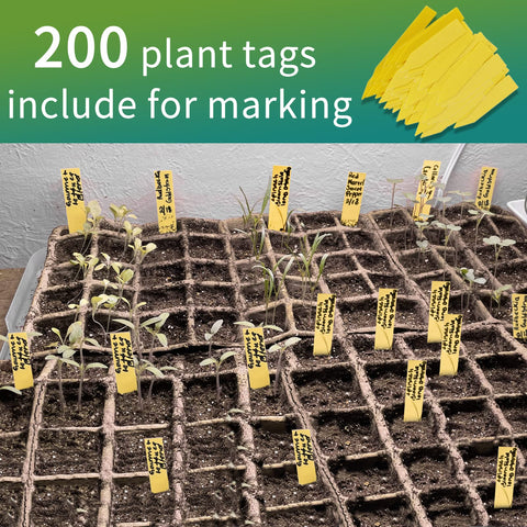 TCBWFY easy-use plant starter trays for indoors and outdoors