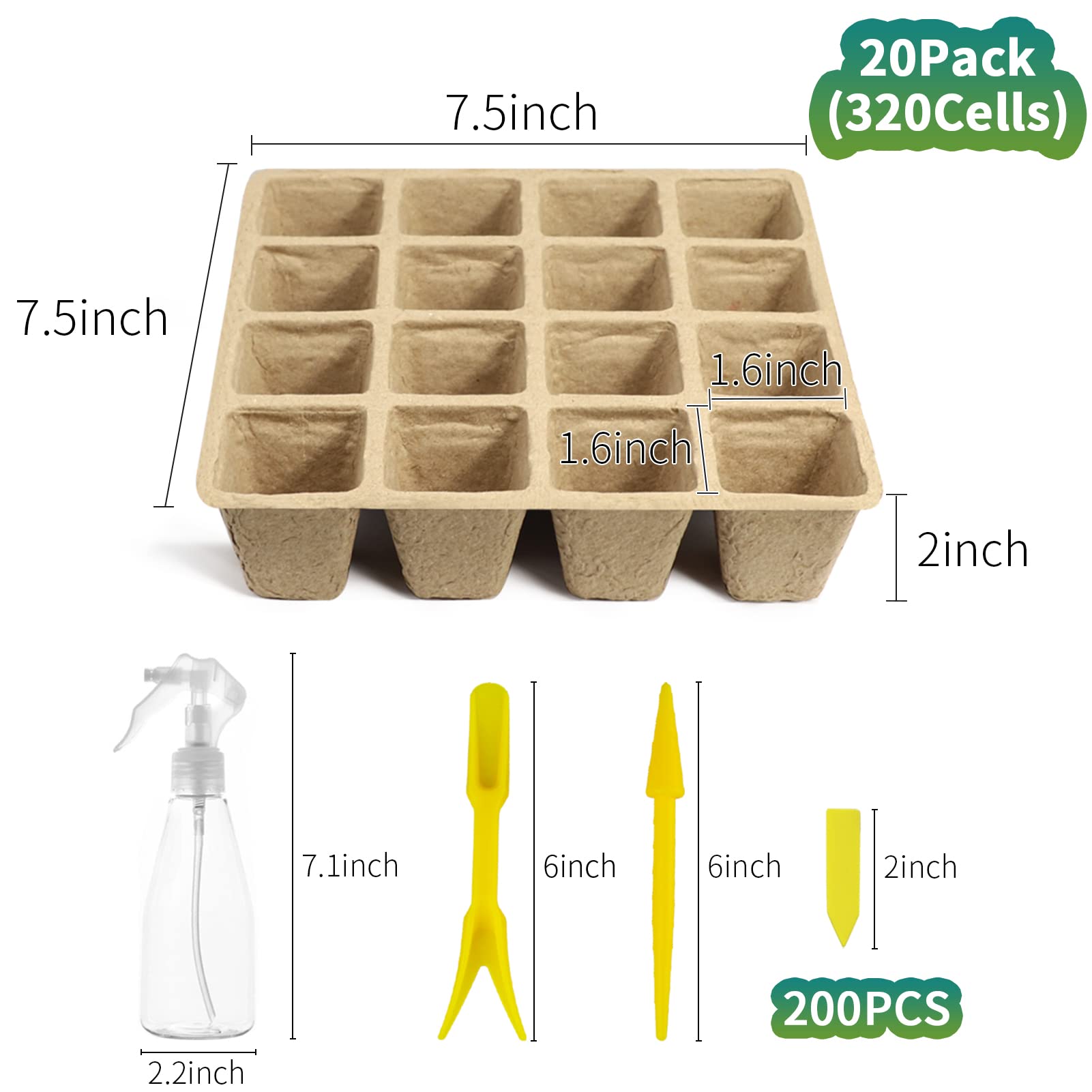 TCBWFY peat pots for seedlings promoting healthy roots and biodegradability