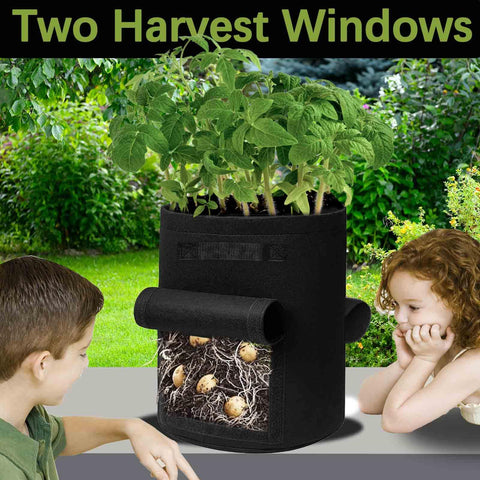 TCBWFY 15-gallon capacity grow bag suitable for robust root growth