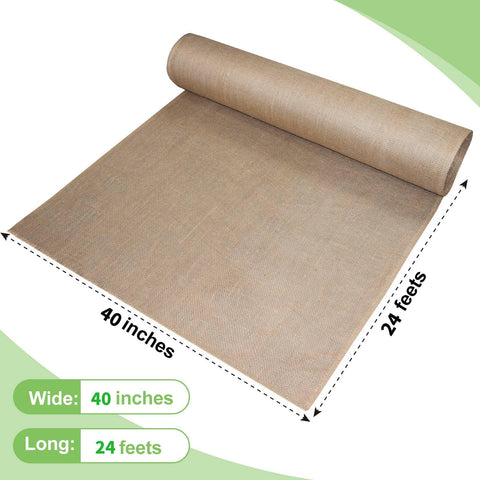 Tcevily erosion-control burlap roll slows soil erosion on slopes.