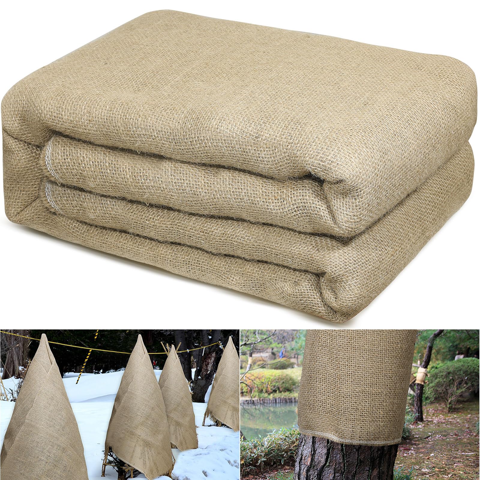 Tcevily garden burlap roll for versatile garden coverage and protection.