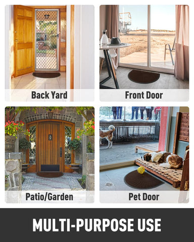 Tchdio all-season mat ideal for porch, patio, and entryways