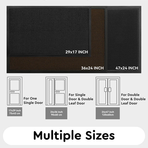 Tchdio heavy-use entry mat suited for busy doorways and foot traffic.