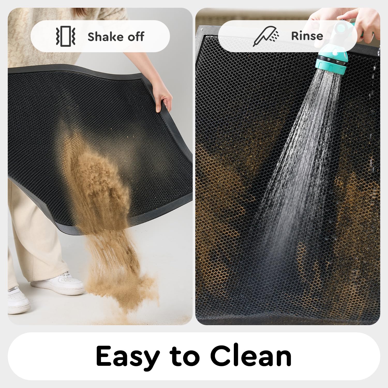 tchdio versatile-use entry mat suits front doors, patios, and garages