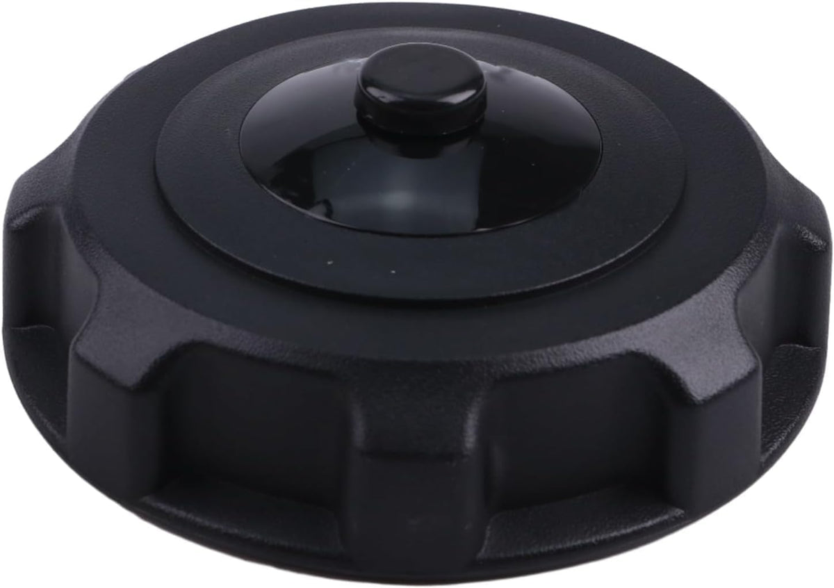 TCINDRR fuel cap closeup shows secure threaded design for Cub Cadet compatibility.