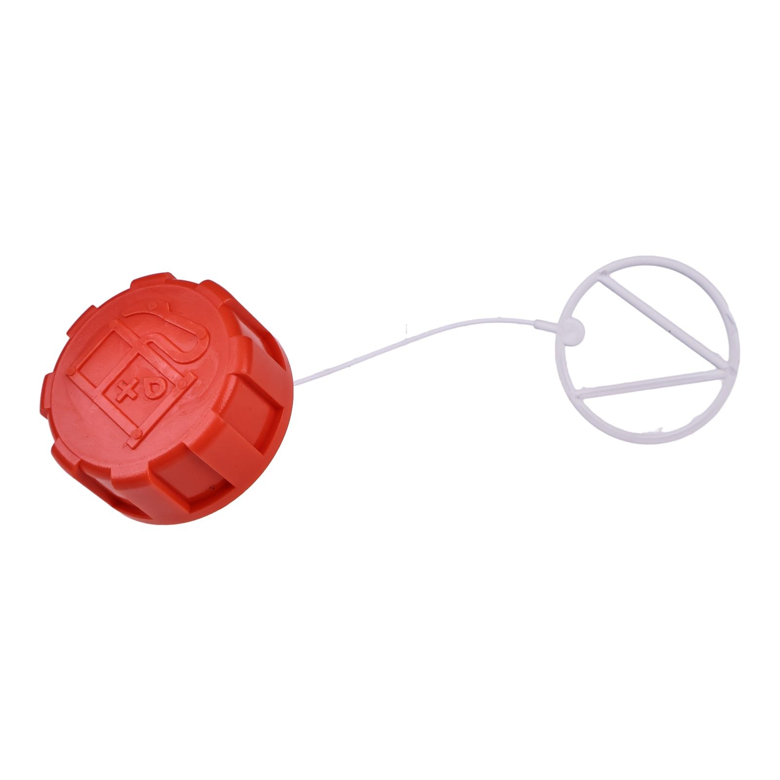 TCINDRR fuel tank cap closeup highlighting durable construction for easy field maintenance.