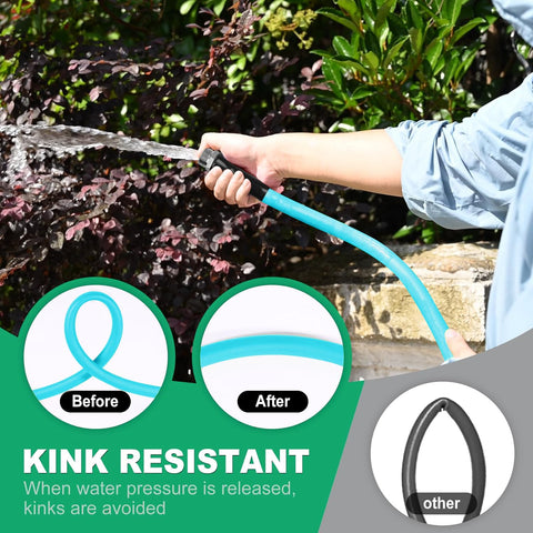 Tckoasis lightweight, durable rubber-polymer mix offers easy handling.