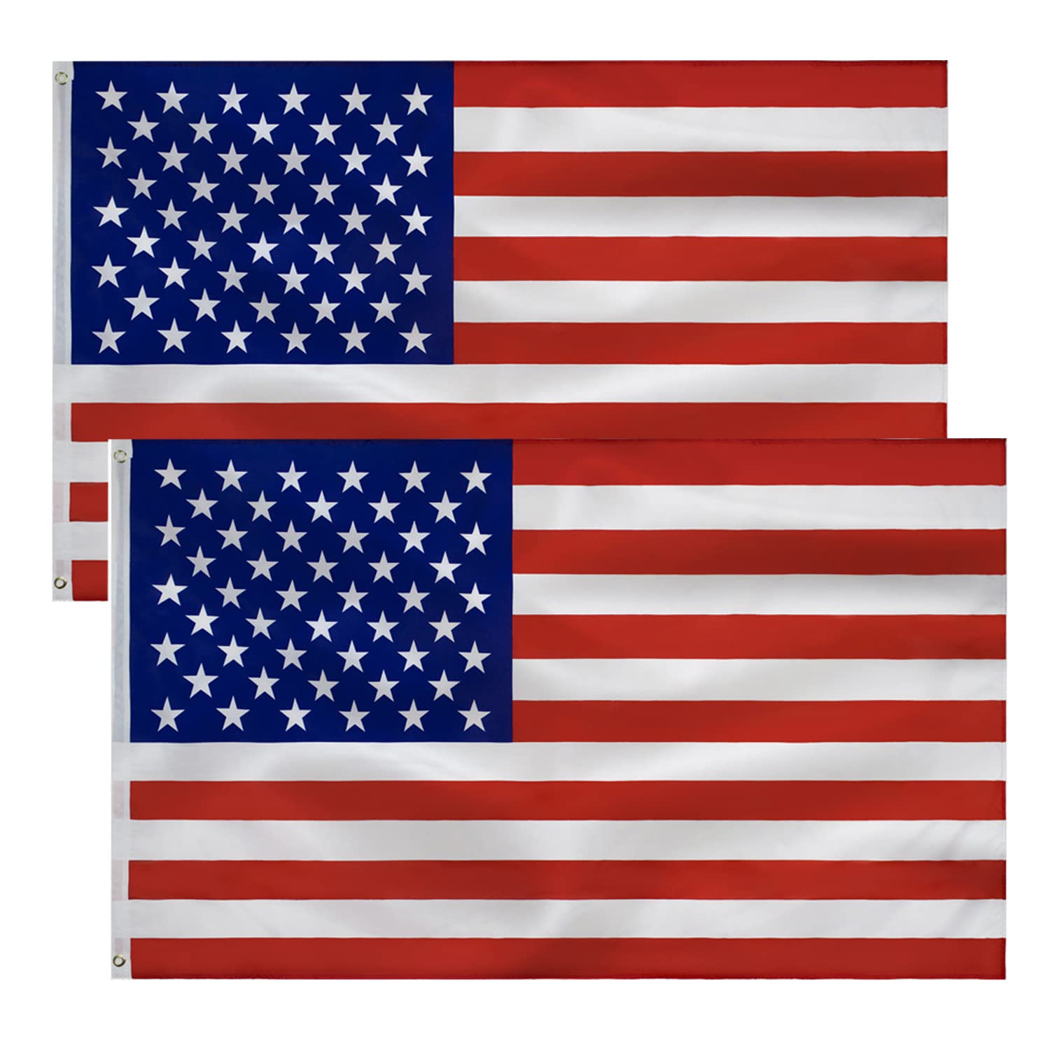TCTOHZNG American Flag 3x5ft with durable polyester for outdoor display