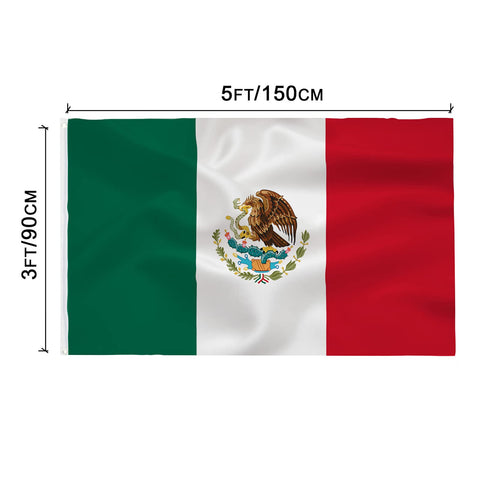 TCTOHZNG flag close-up showing brass grommets and durable stitching.