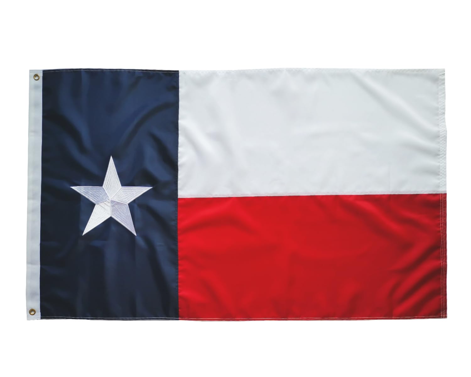 TCTOHZNG Premium Texas State Flag with embroidered stars for durable outdoor display.