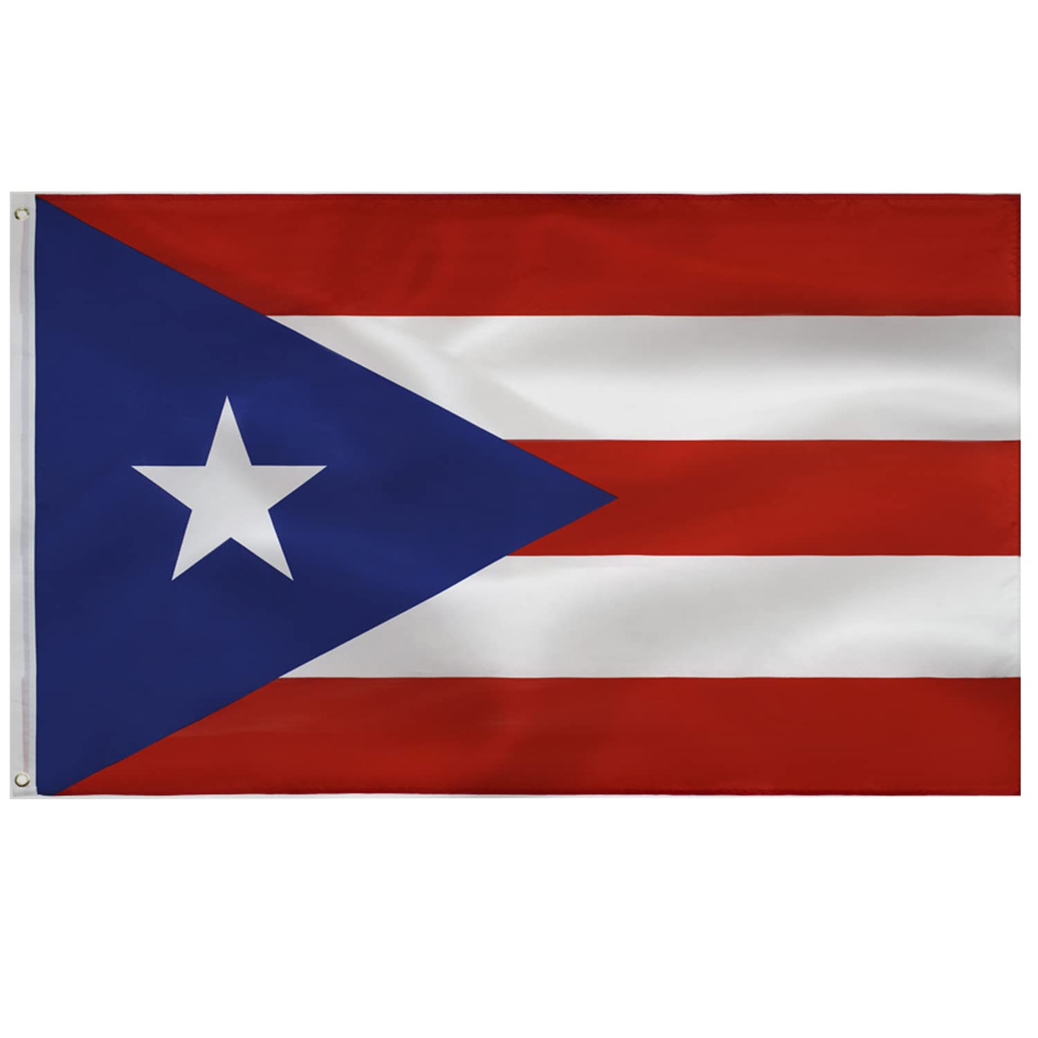 TCTOHZNG Puerto Rico flag 3x5 ft front view for vibrant outdoor display