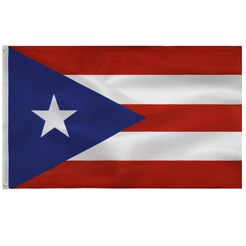 TCTOHZNG Puerto Rico flag 3x5 ft front view for vibrant outdoor display
