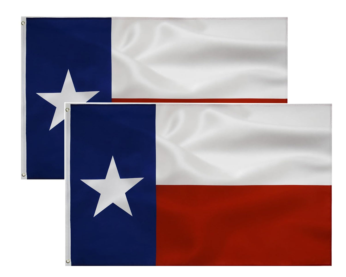 TCTOHZNG Texas flag 3x5ft durable polyester for outdoor display