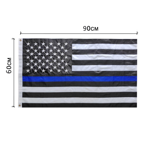 TCTOHZNG flag highlights double-stitched stripes for long-lasting use in wind