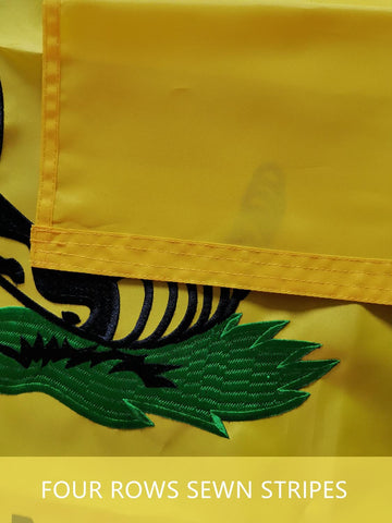 TCTOHZNG two brass grommets flag resists fraying for long-term display