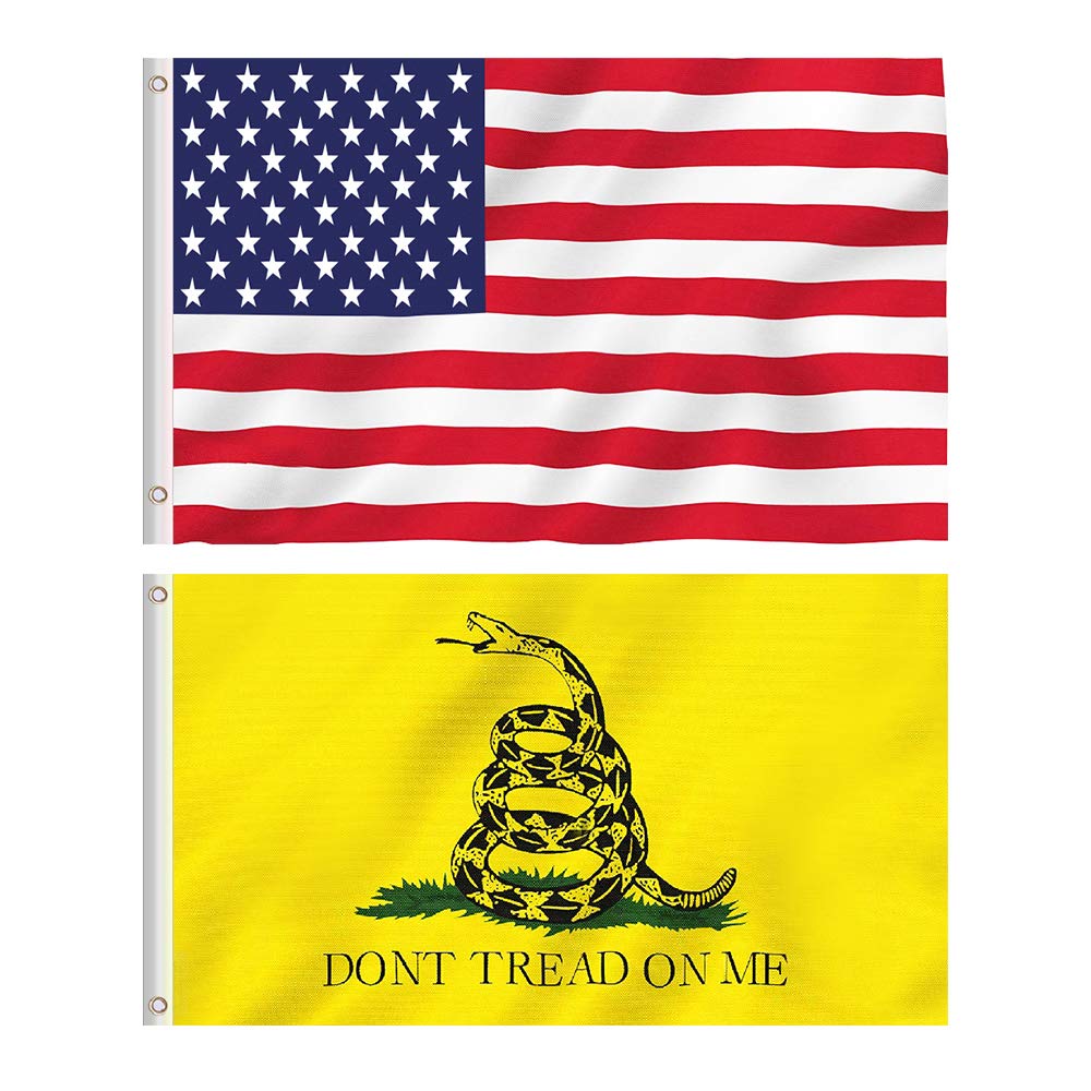 TDHDIKE American flag 3x5ft for durable outdoor display with vivid colors.