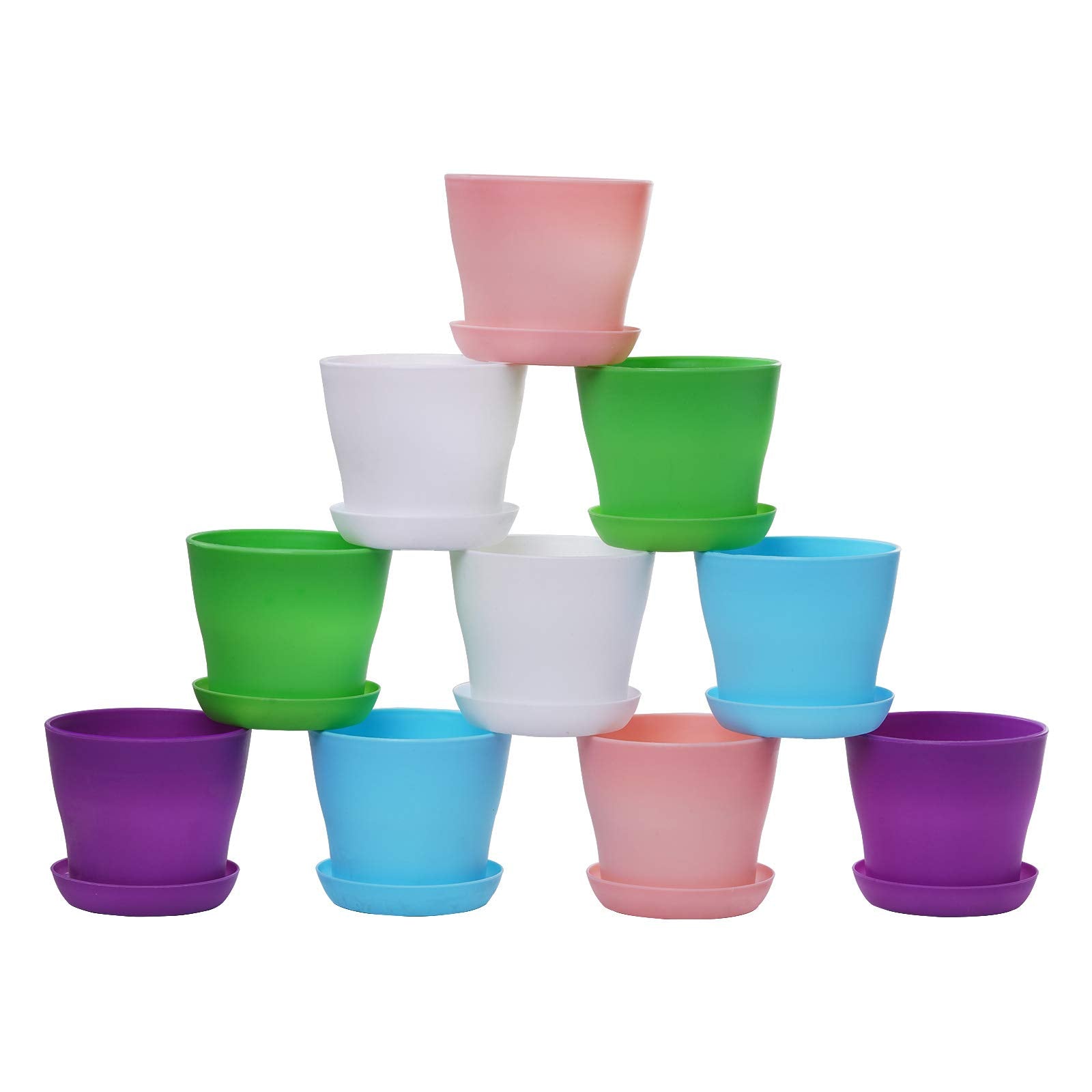 TDHDIKE indoor-outdoor planters ideal for small plants and herbs