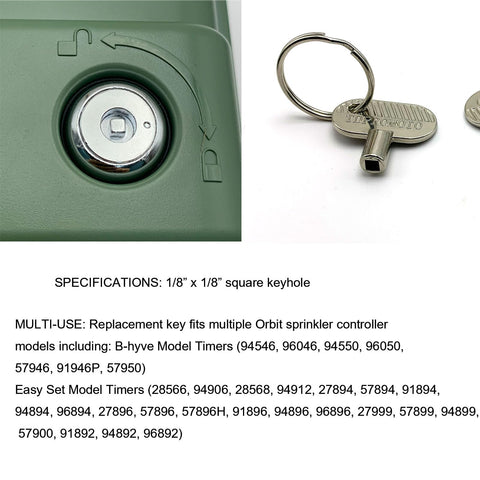 TDPROMOTO durable metal finish built for frequent irrigation maintenance