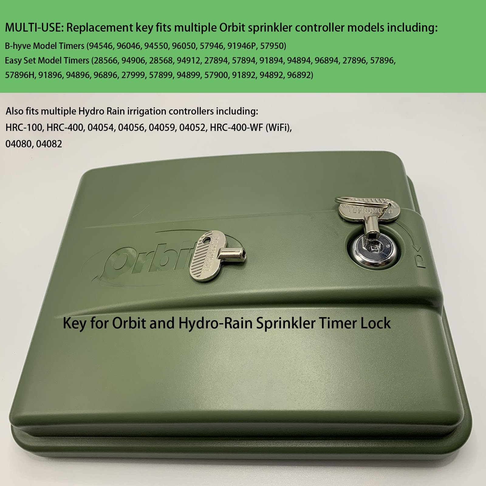 TDPROMOTO multi-model compatibility works with Orbit and Hydro-Rain controllers