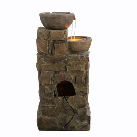 Teamson Home 5.51-gallon capacity supports continuous water flow