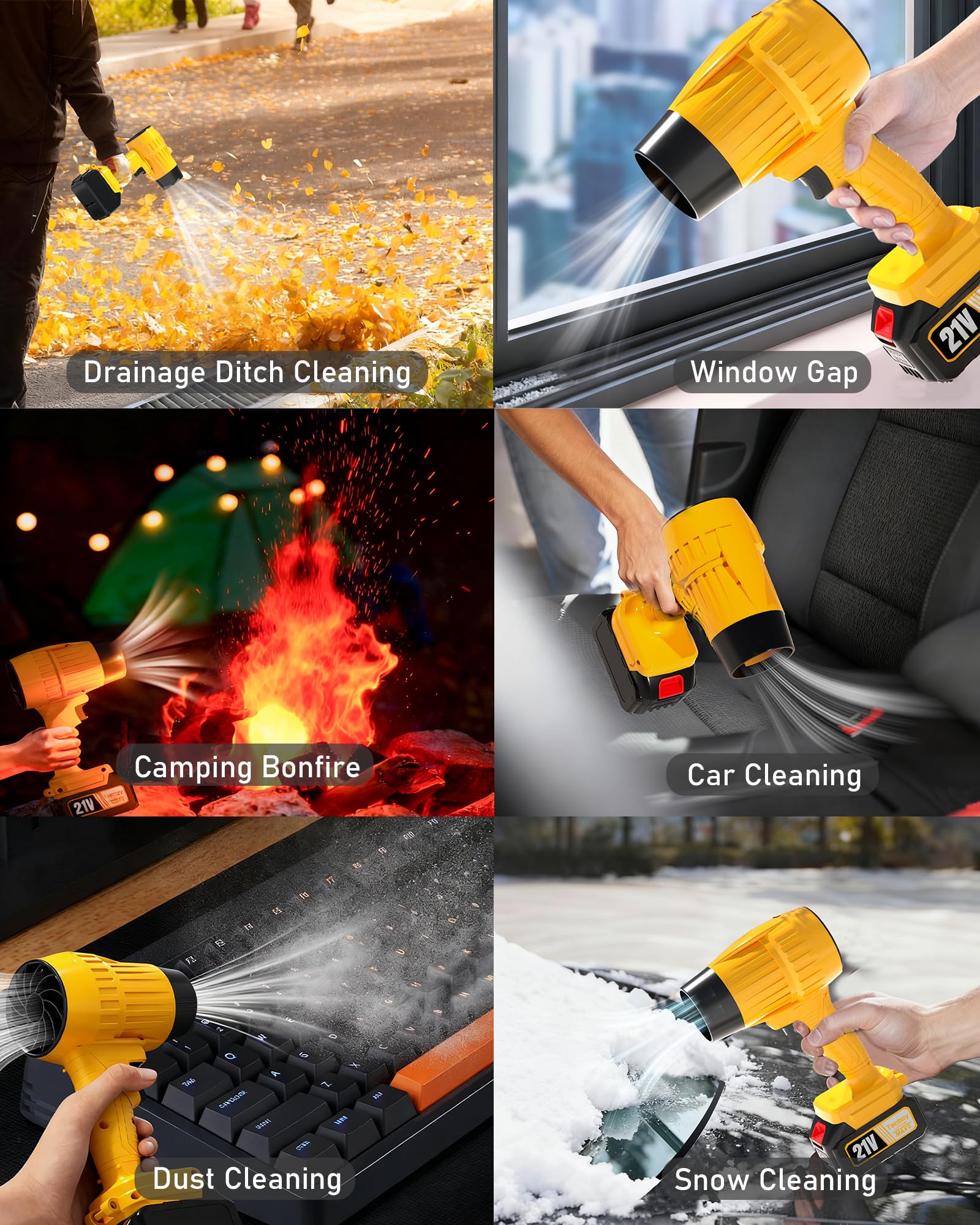 Tecboy fast charger quickly recharges batteries for outdoor projects.