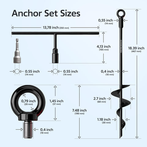 Tech2Each kit with durable metal construction for outdoor use.
