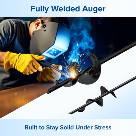 TECH2EACH outdoor structure anchor securing multiple components in the yard