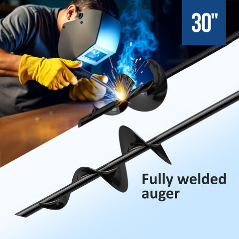 Tech2Each tent stakes and augers provide deep grip in diverse soils.