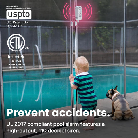 Techko S187D alarm siren emits 110–115 dB for loud alerts
