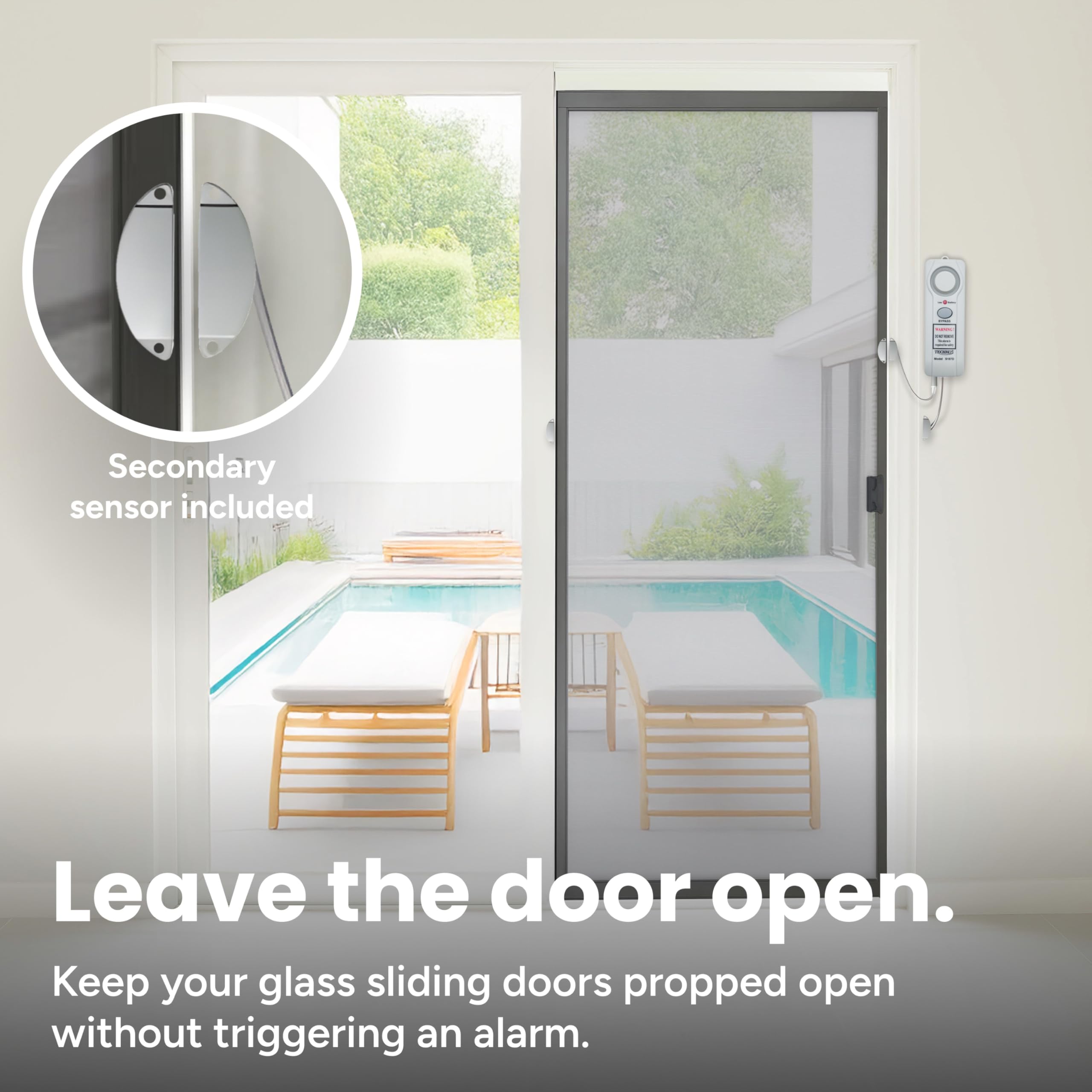 Techko S187D IP65 rating withstands rain and splashes