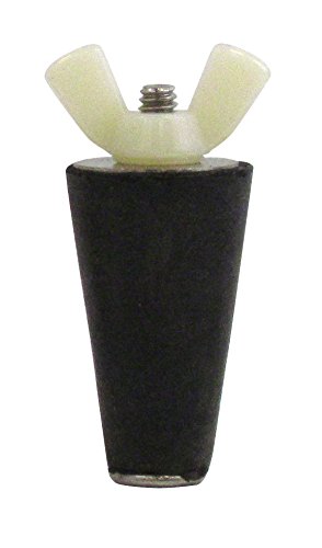 Technical universal rubber winter plug for half-to-one-inch pipes, seals in-ground lines during freezing