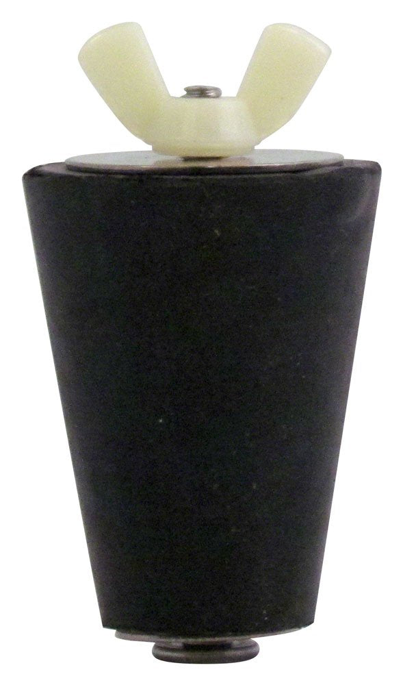 Technical universal rubber winter plug for 1-1/2 inch pool pipes seals lines during freezing