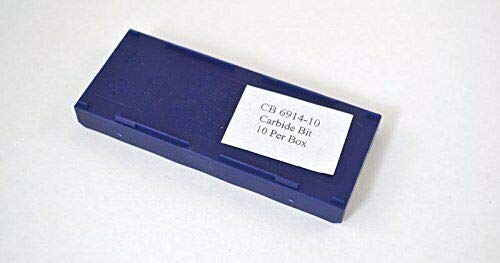 Technicians Choice negative rake bit 10-pack in-use illustrates smooth routing on trim work.