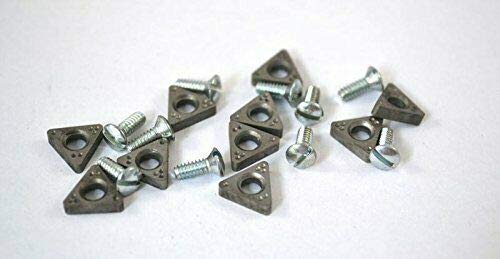 Technicians Choice negative rake bit 10-pack teeth-detail highlights robust cutting edges.