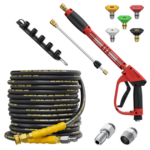 TechSweepPro 5000PSI gun ready for precise cleaning and extended use