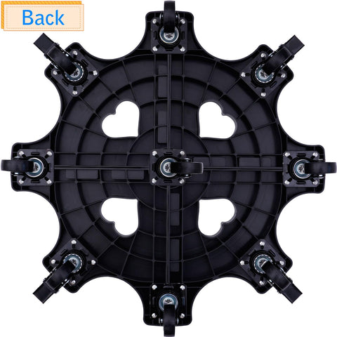 Techyang indoor-outdoor plant mover provides versatile repositioning indoors and outdoors.