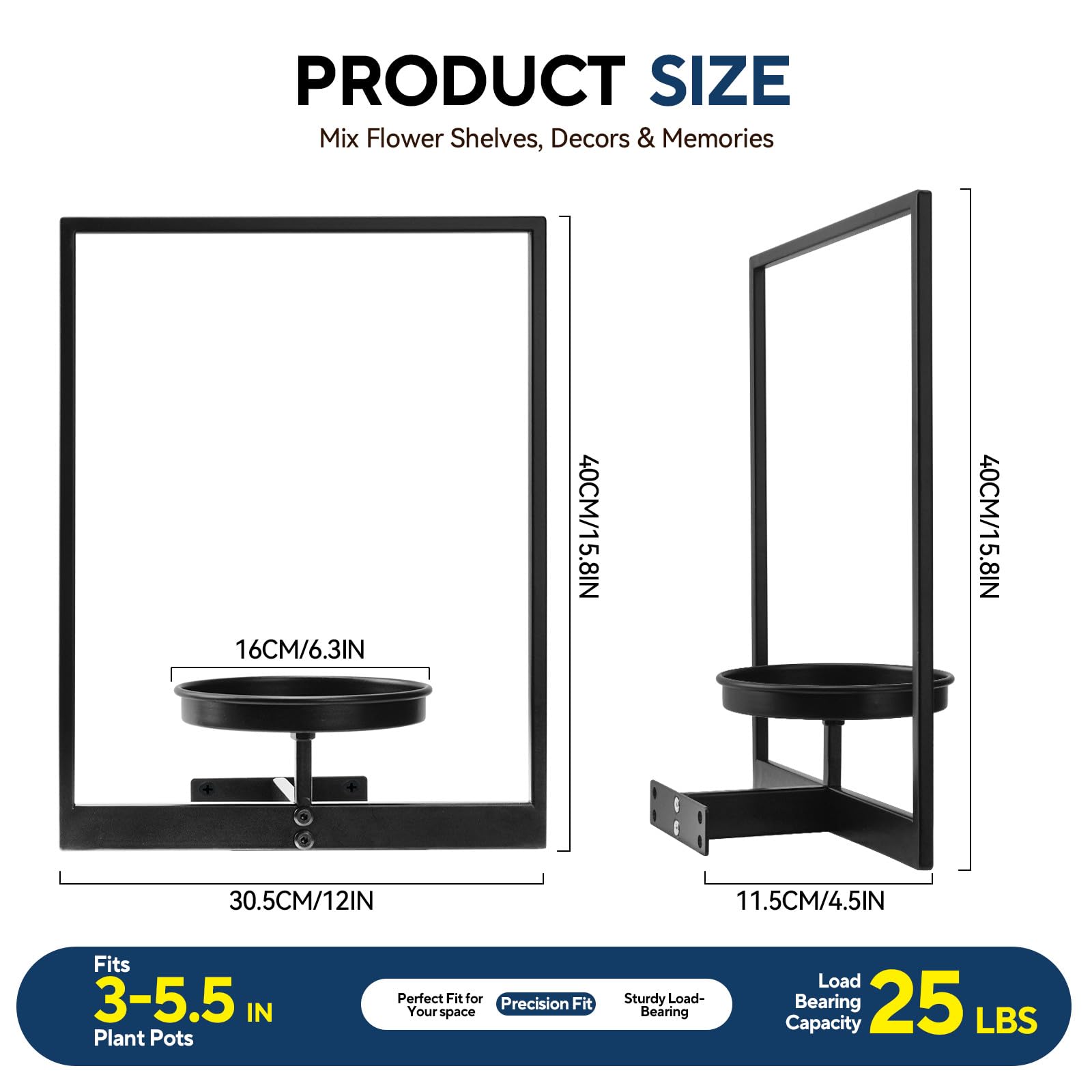 Tecked indoor-outdoor plant frame keeps greenery organized and accessible.